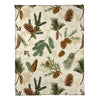 Pine Forest Fleece Throw