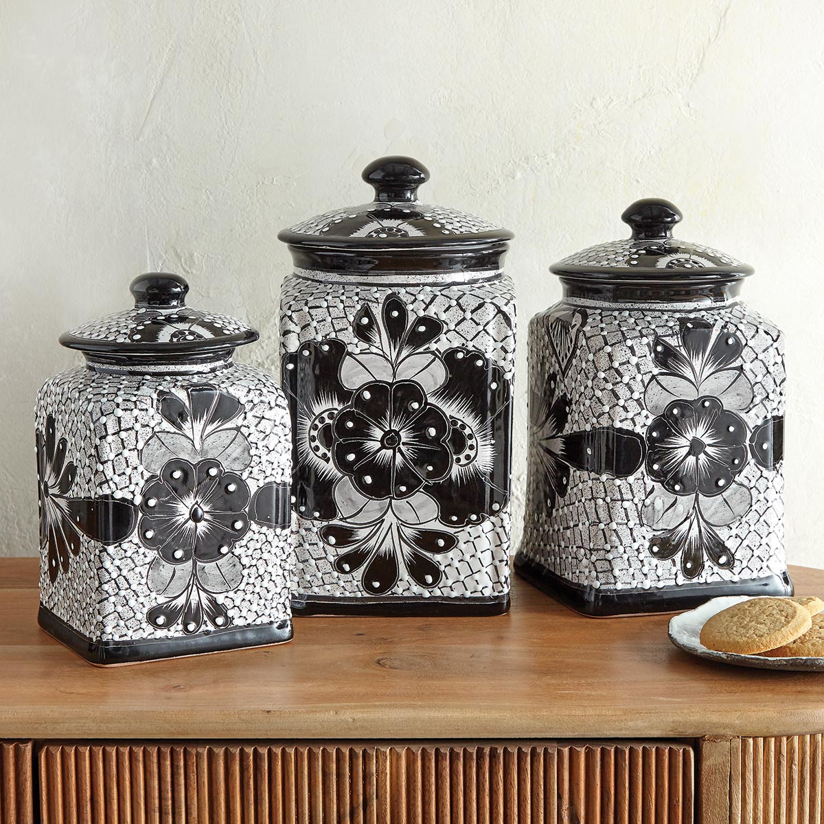 Modern Beauty Canister - Set of 3 - OVERSTOCK