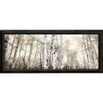 Sunrise Aspens Personalized Framed Canvas