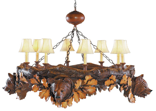 Aspen Bear Chandelier