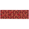 Ruby Pinecones Hooked Wool Runner