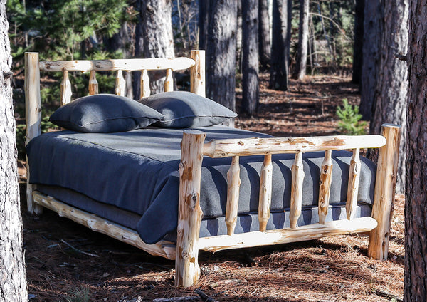 Voyageur Log Bed - Twin