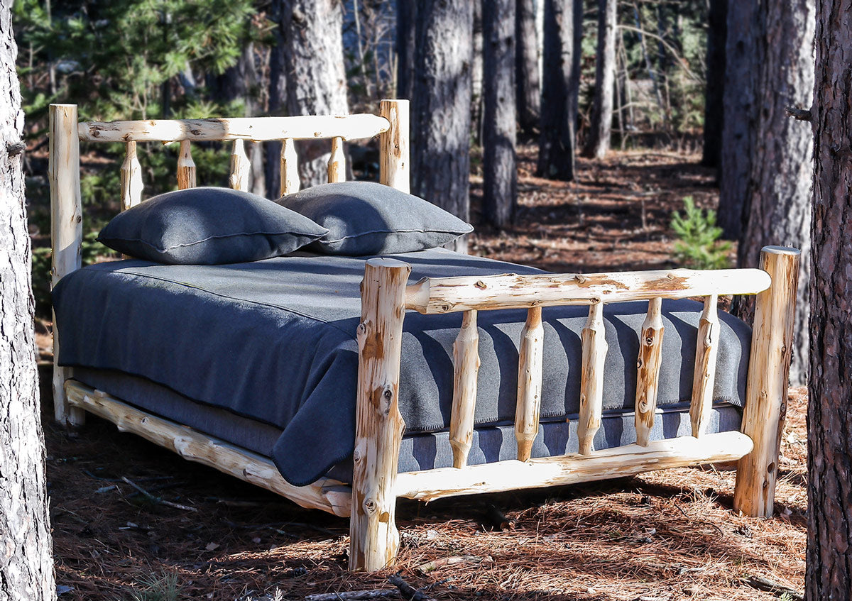 Voyageur Log Bed - Twin