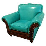 Turquoise Mountain Club Chair
