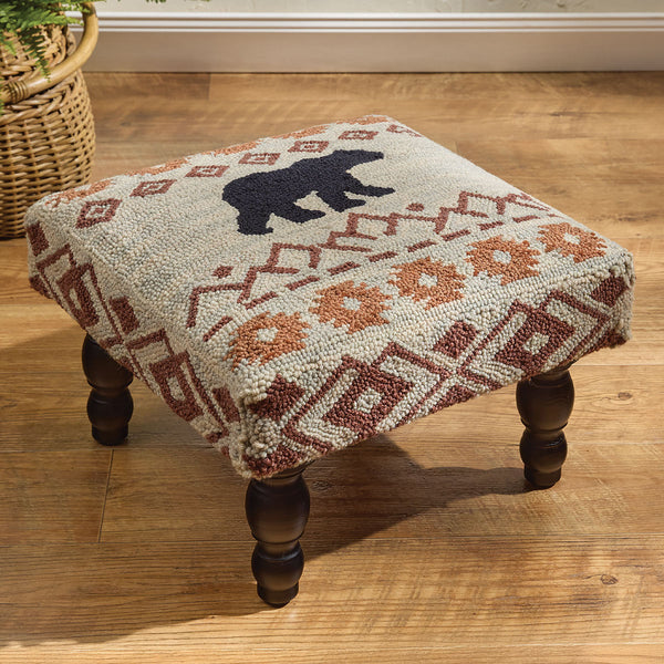 Sierra Bear Hooked Stool - OVERSTOCK