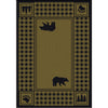 Bear Refuge Sage Rug - 5 x 8