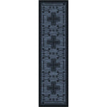 Crossed Arrows Flint Rug - 2 x 8