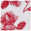Red Pinecone Napkin - Set of 4