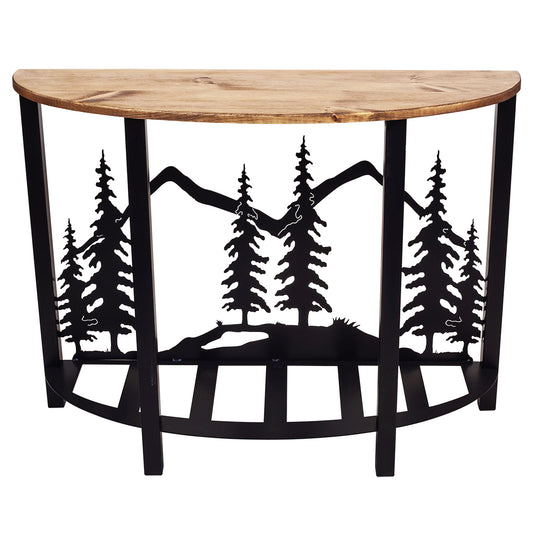 Mountain Grove Rounded Sofa Table