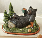 Break Time Bear Hot Chocolate Figurine