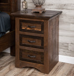 Northern Woodland 3 Drawer Nightstand