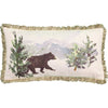 Watercolor Bear Accent Pillow