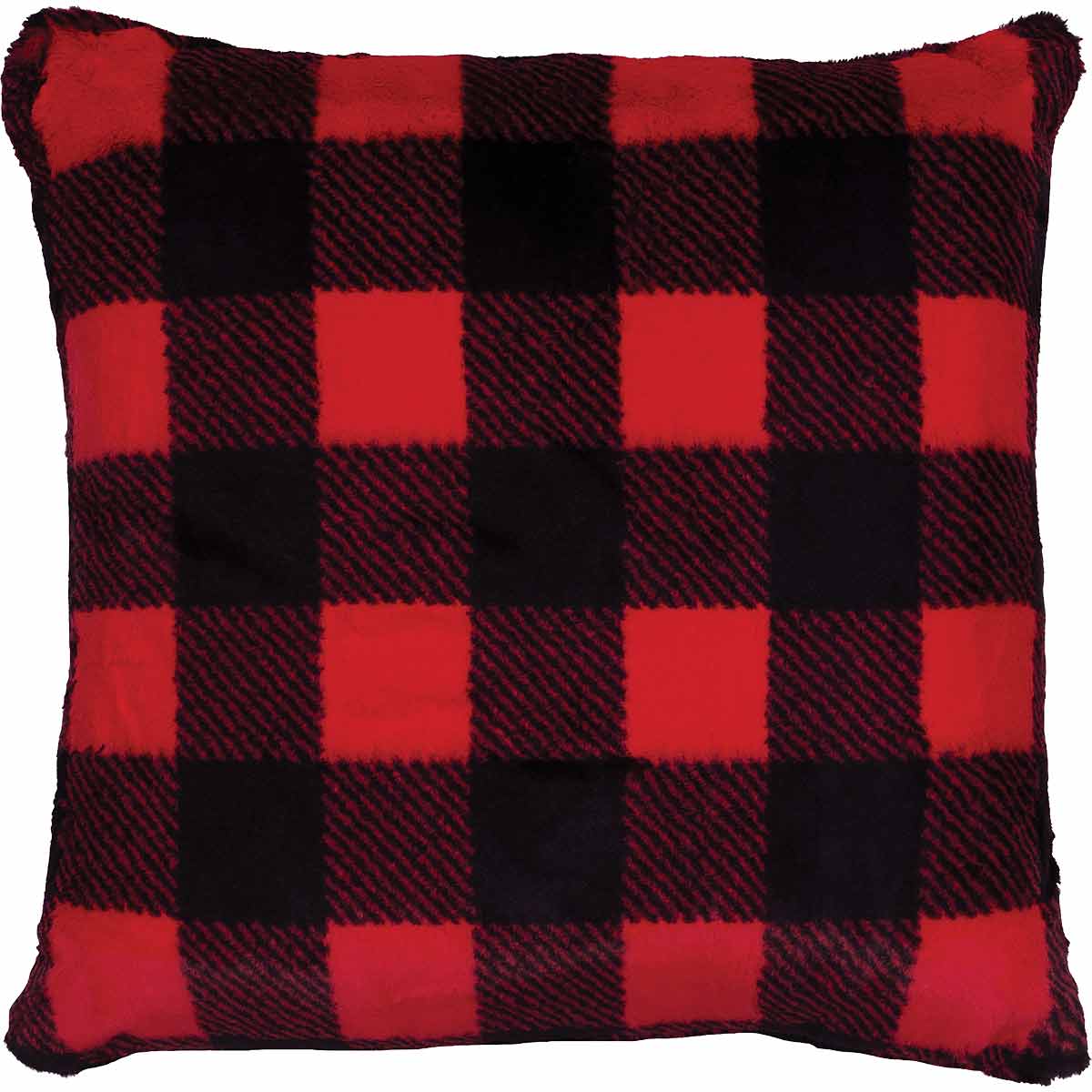Checkers Scarlet Pillow
