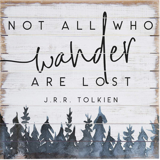 Not All Who Wander Wall Art