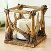 Rustic Antler Candle Holder