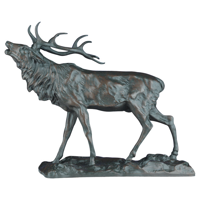 Classic Calling Elk Sculpture