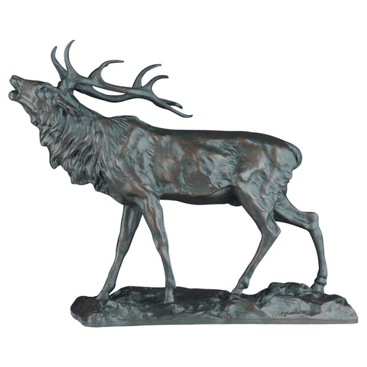Classic Calling Elk Sculpture