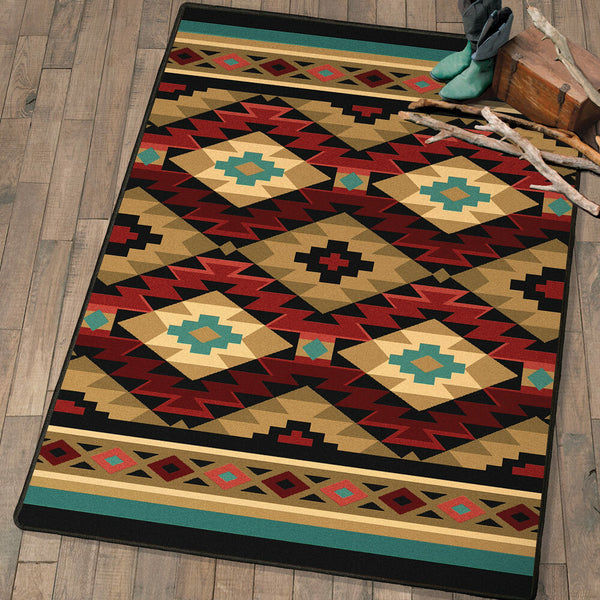 Desert Valley Southwestern Rug - 2 x 8