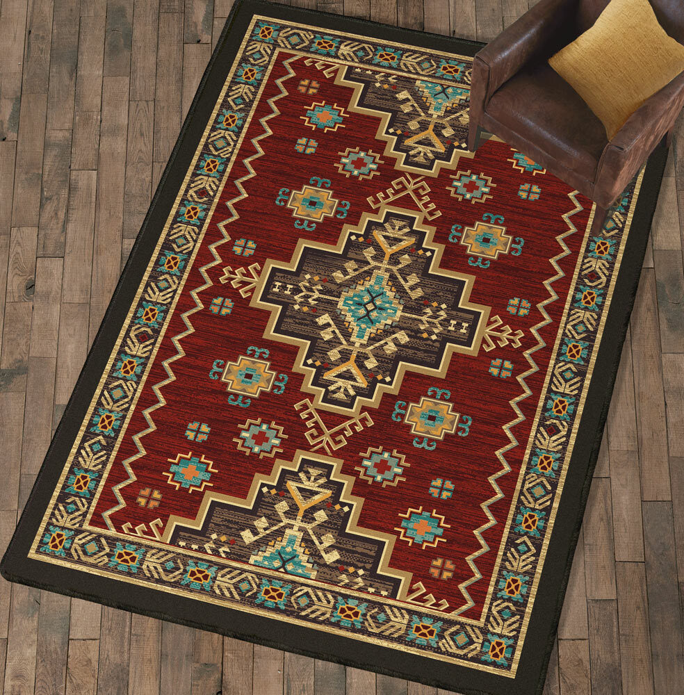 Grand Elegance Southwestern Rug - 8 x 11