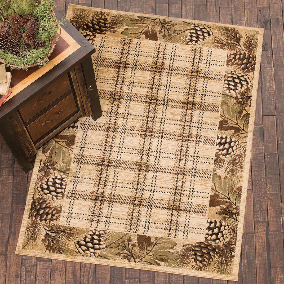 Ponderosa Plaid Rug - 2 x 3