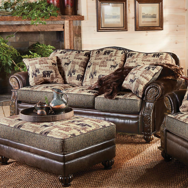 Yosemite Valley Wildlife Sofa