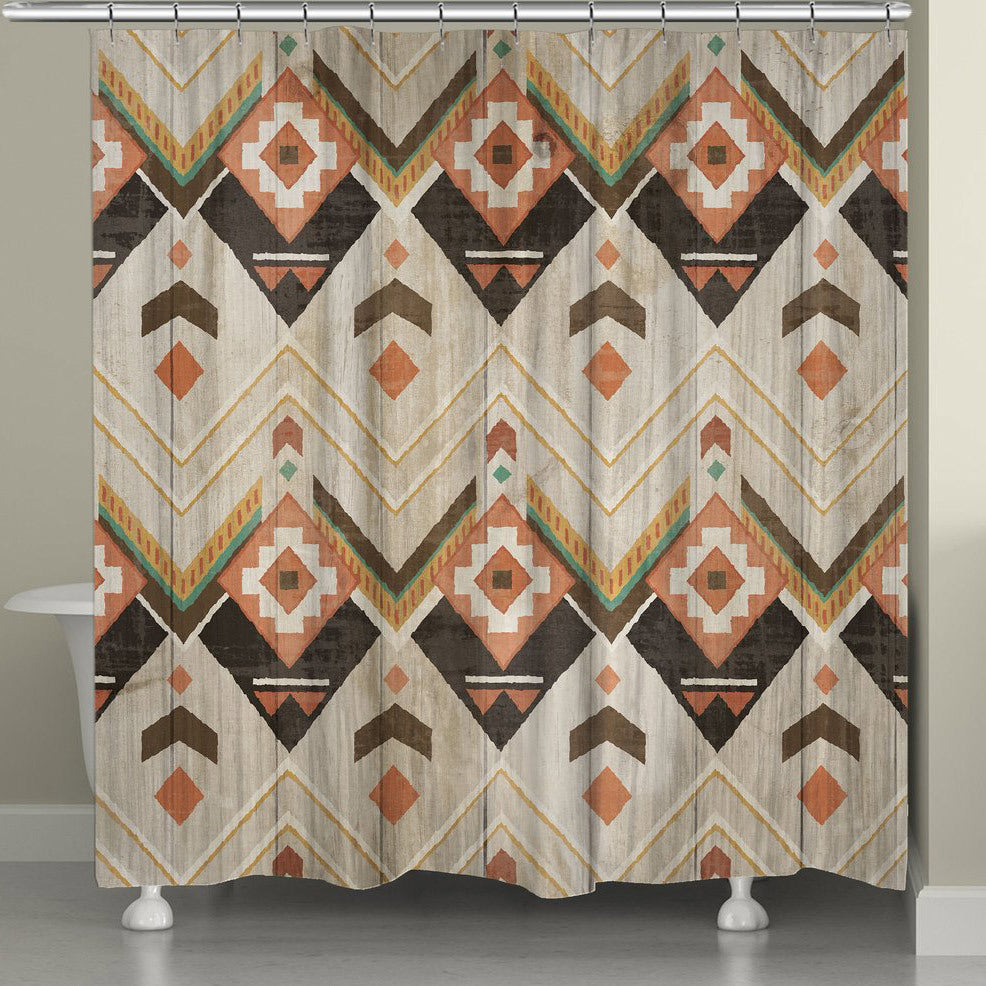 Timber Lodge Shower Curtain