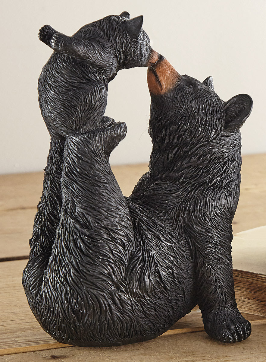 Black Bear Love Sculpture - CLEARANCE