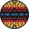 Rainmaker Bright Rug - 8 Ft. Round