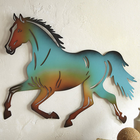 Spirit Horse Metal Wall Art - SALE - OUT OF STOCK UNTIL 06/20/2026
