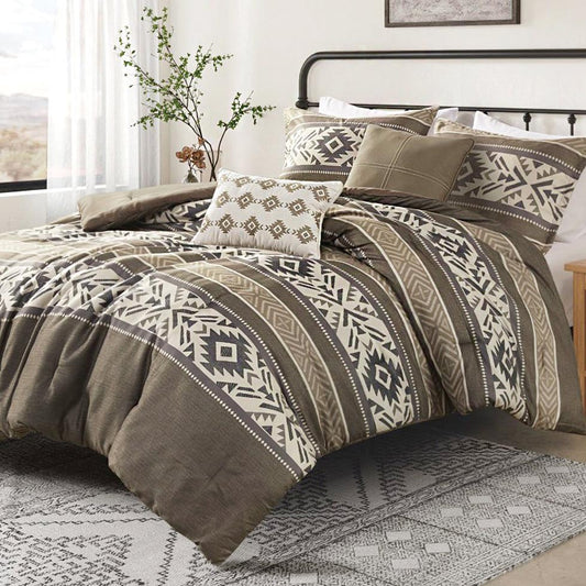 Sierra Canyon Comforter Set - Full/Queen (5 Pcs) - OVERSTOCK