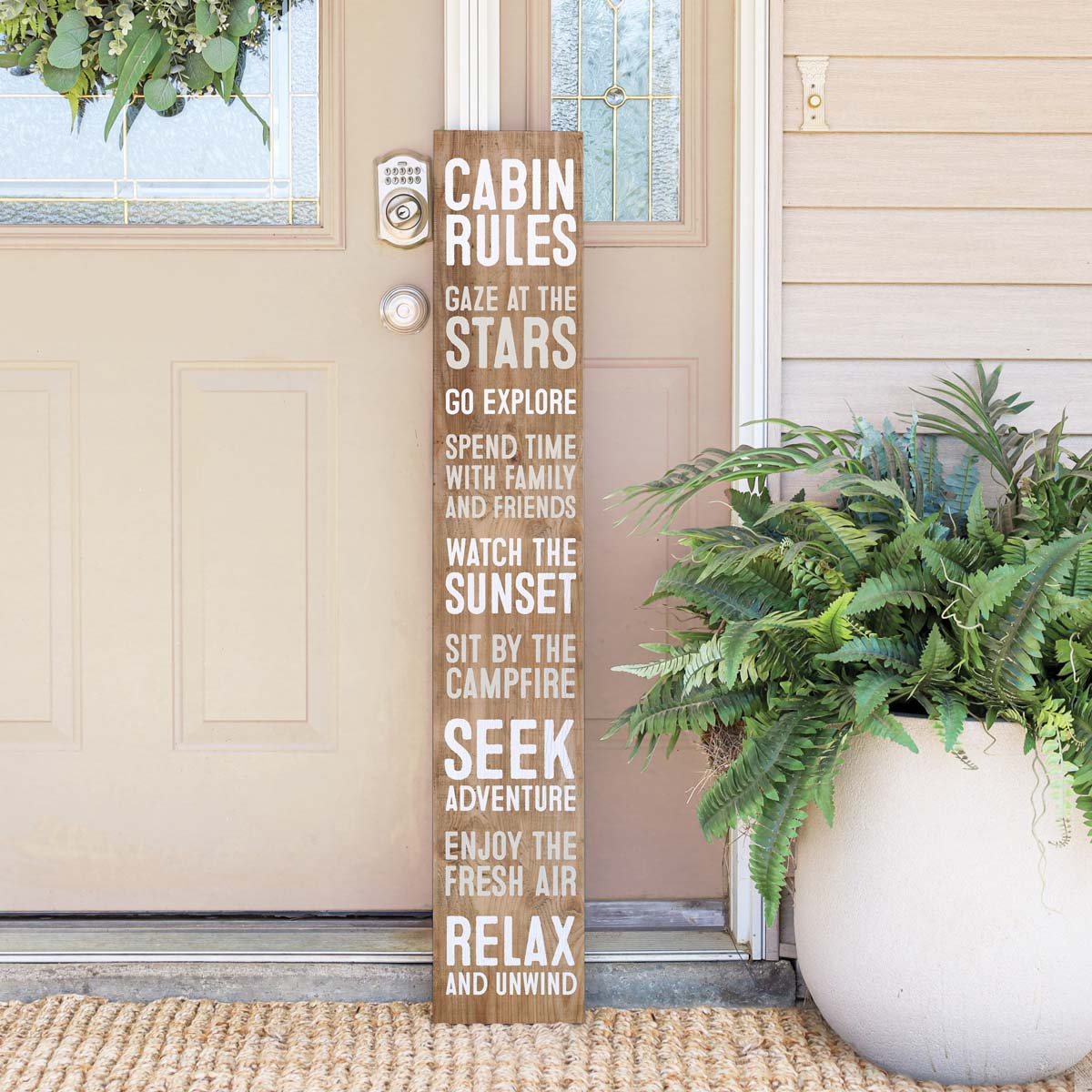 Cabin Code Wall Art