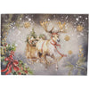 Snowy Sleigh Placemats - Set of 4