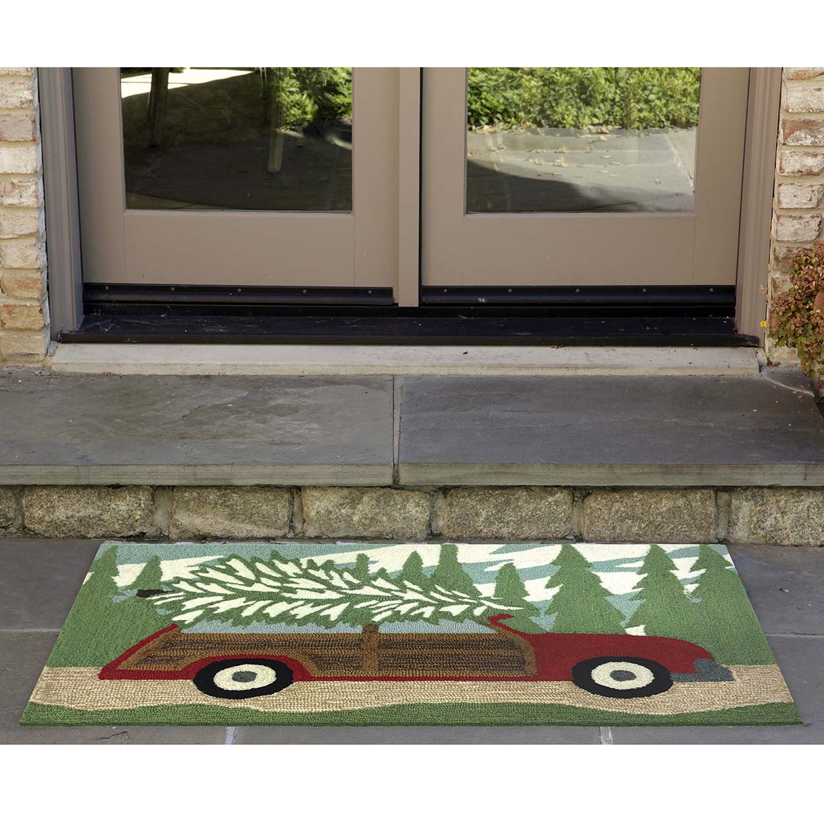 Holiday Pine Indoor/Outdoor Rug - 2 x 3