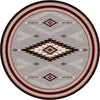 Phoenix Rising Rug - 8 Ft. Round