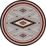 Phoenix Rising Rug - 8 Ft. Round