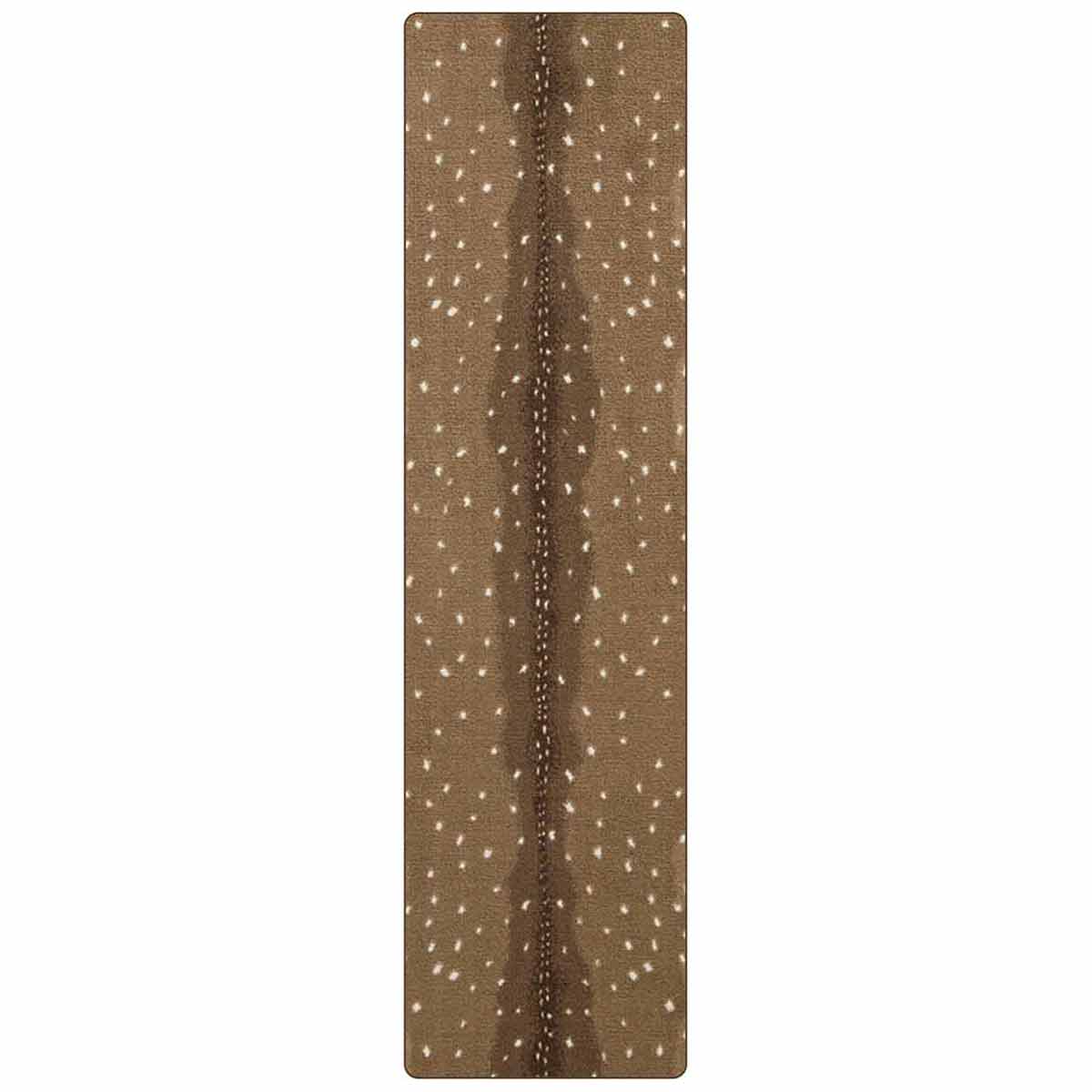 Speckled Brown Rug - 2 x 8