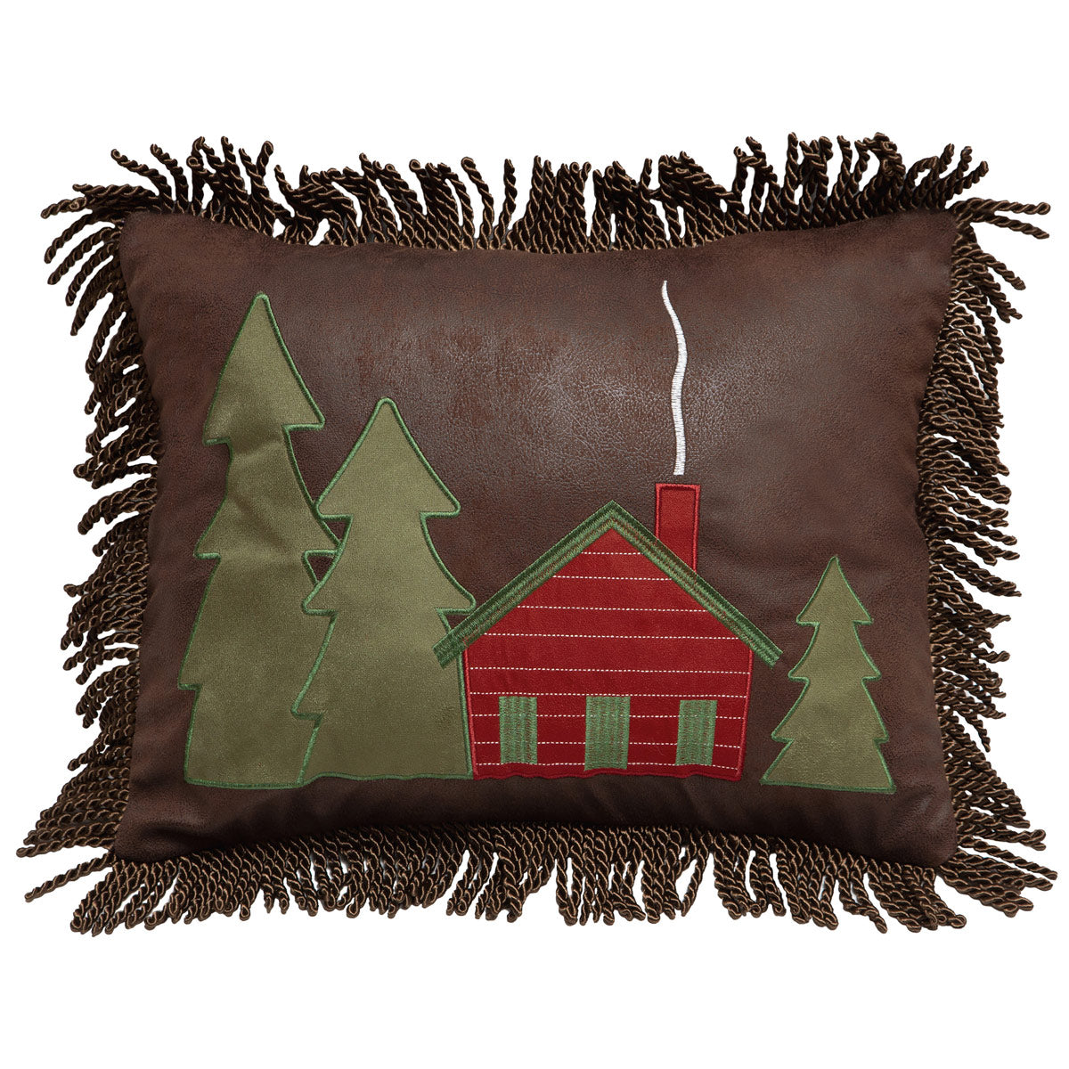 Lodge Bands Cabin Pillow