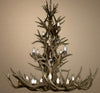 Elongated Real Mule Deer Chandieler - Extra Large