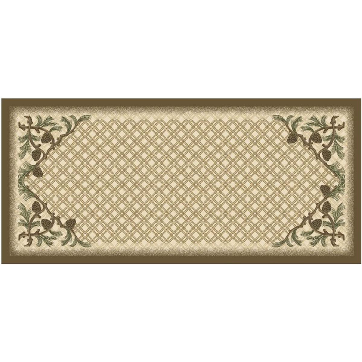 Pinecone Perch Rug