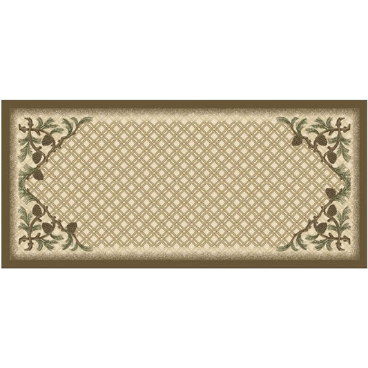 Pinecone Perch Rug