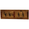 Barnwood Wall Coat Rack - 24-inch with 4 Pegs