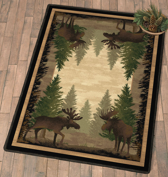 Moose Grove Rug - 3 x 4