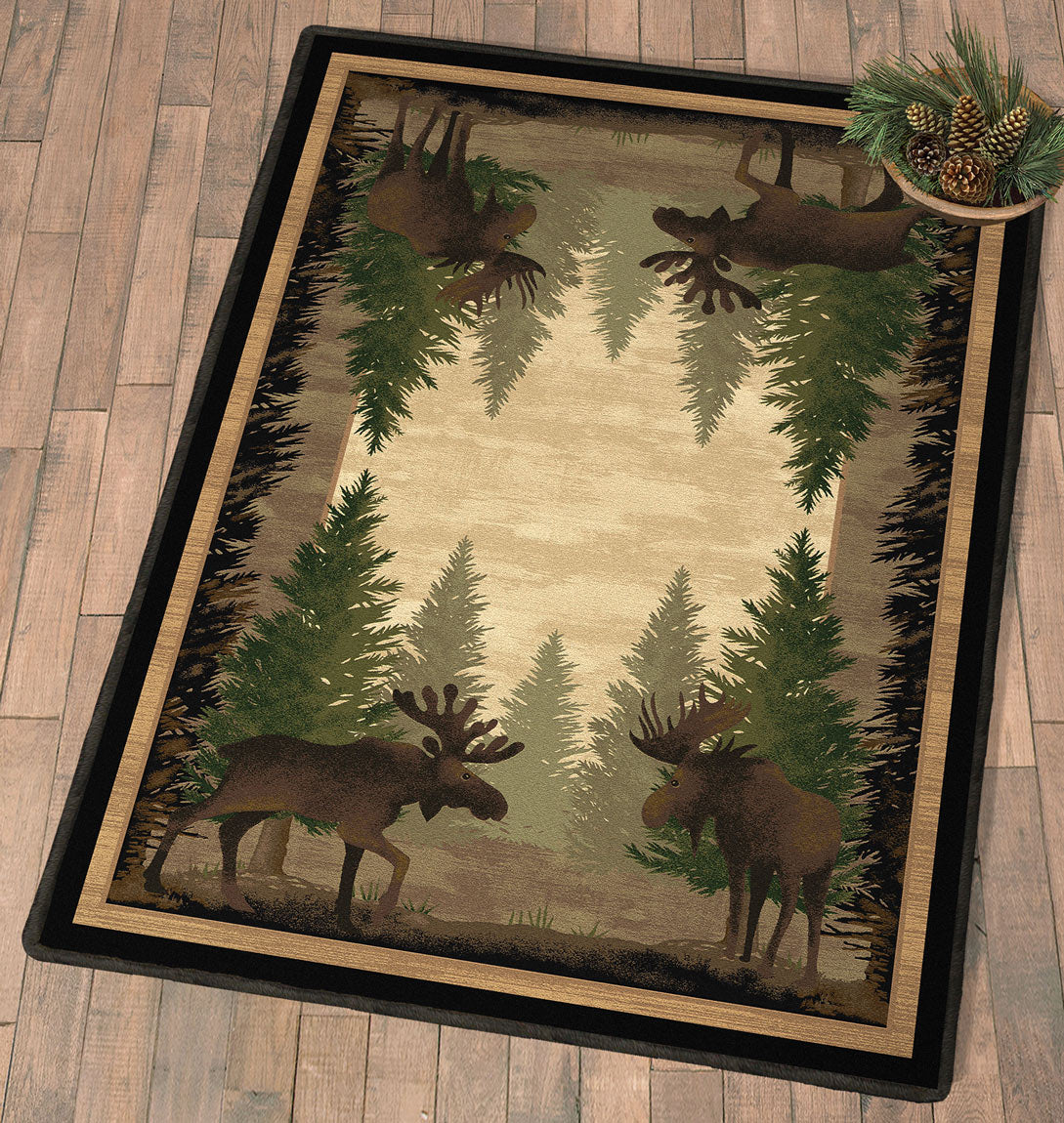 Moose Grove Rug - 3 x 4