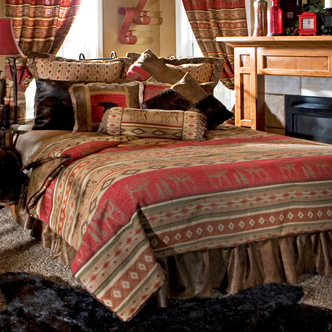 Adirondack Chenille Bedding Collection