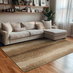 Speckled Brown Rug - 4 x 5