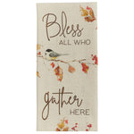 Autumn Harvest Blessings Dishtowels - Set of 4