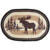 Mountain Stream Moose Braided Jute Rug - OUT OF STOCK UNTIL 07/06/2026