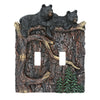 Woodland Bear Cubs Double Switch Plate
