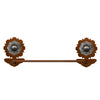 Round Old Silver Berry Hand Towel Bar