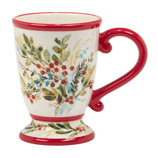 Forest Christmas Mugs - Set of 4